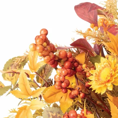 Cluster berries adding deep color and texture