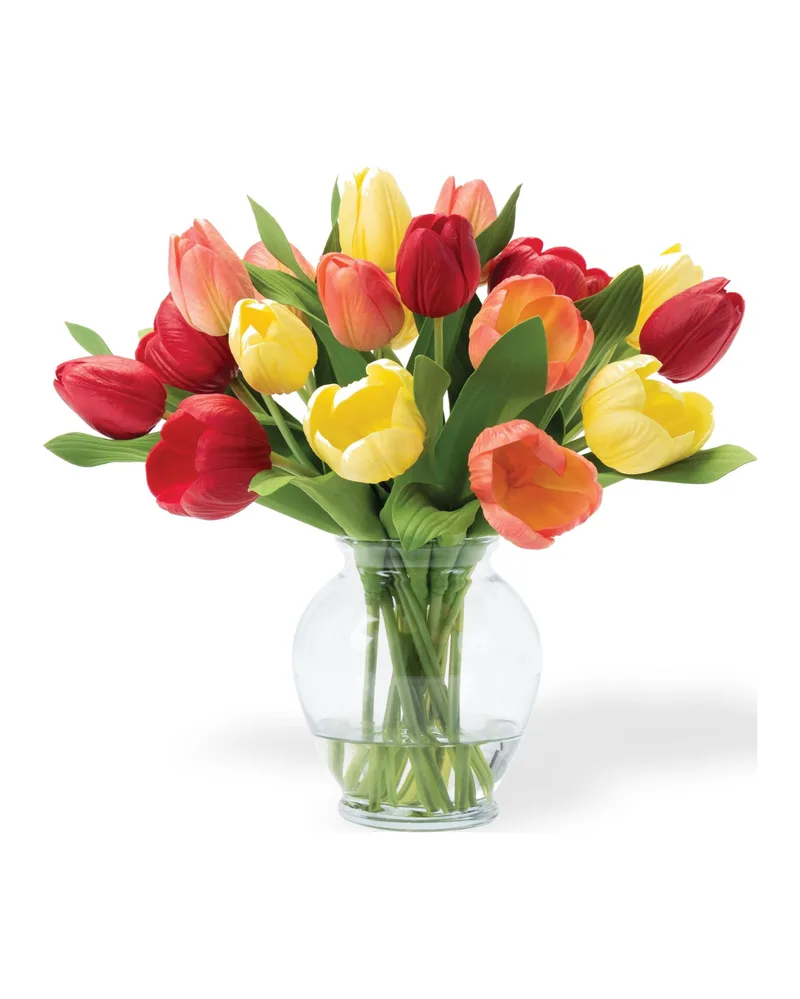 Mixed Primary Garden Tulip bouquet