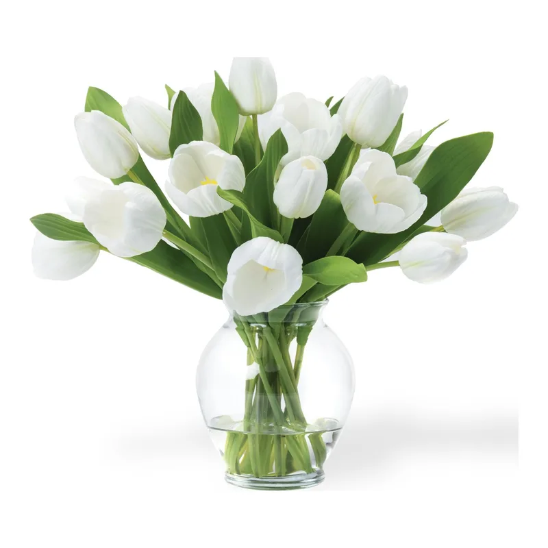 White Garden Tulip bouquet