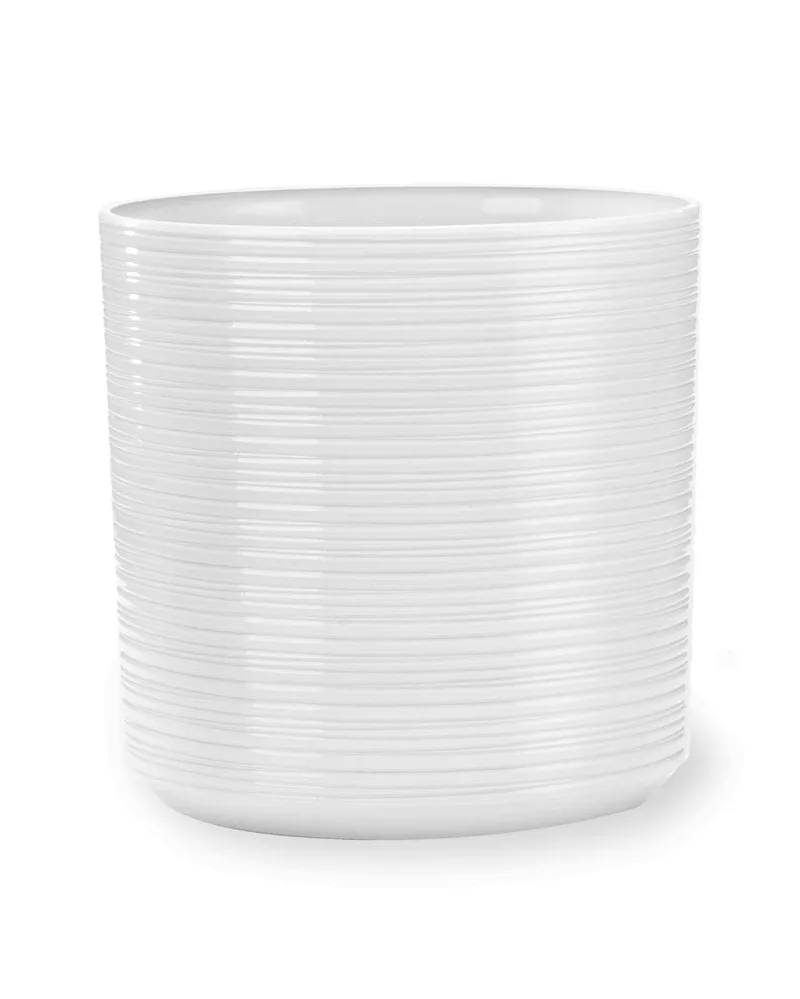Newport planter in gloss white